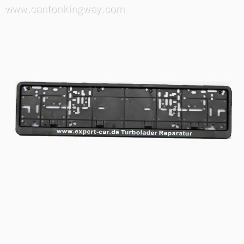 Wholesale premium customed car number plate holder